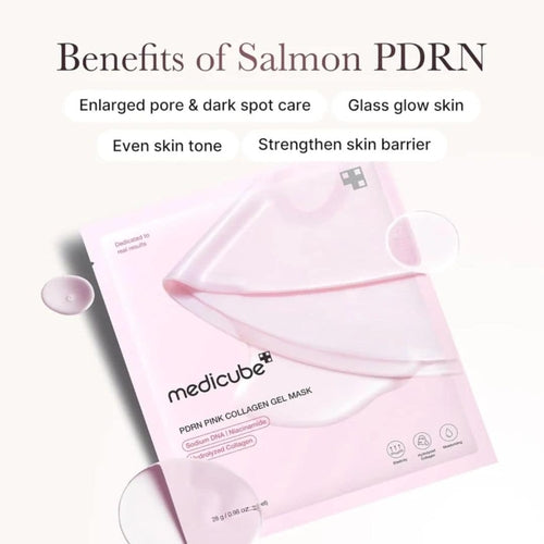 Medicube PDRN Pink Collagen Gel Mask (4 Pack)