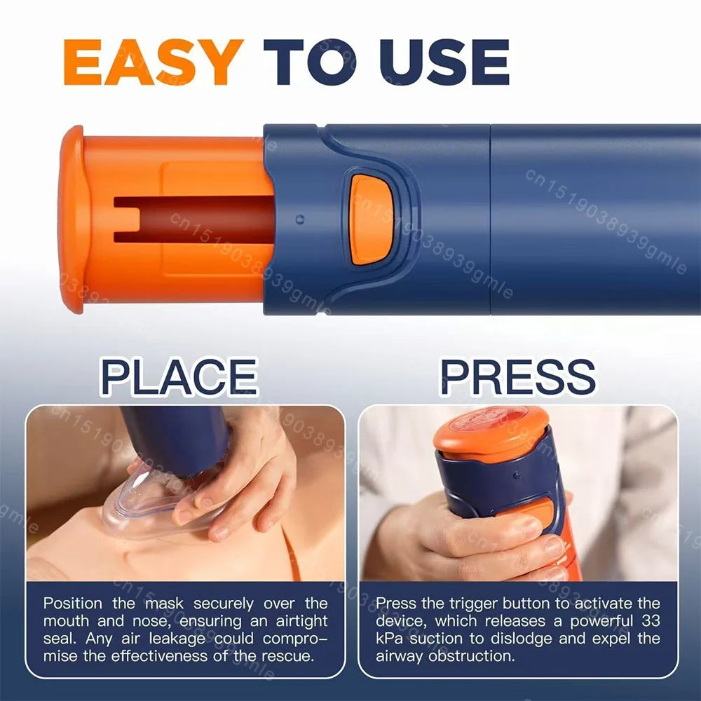 Premium Emergency Anti-Choking Rescue Device – Portable Airway Clearance Kit