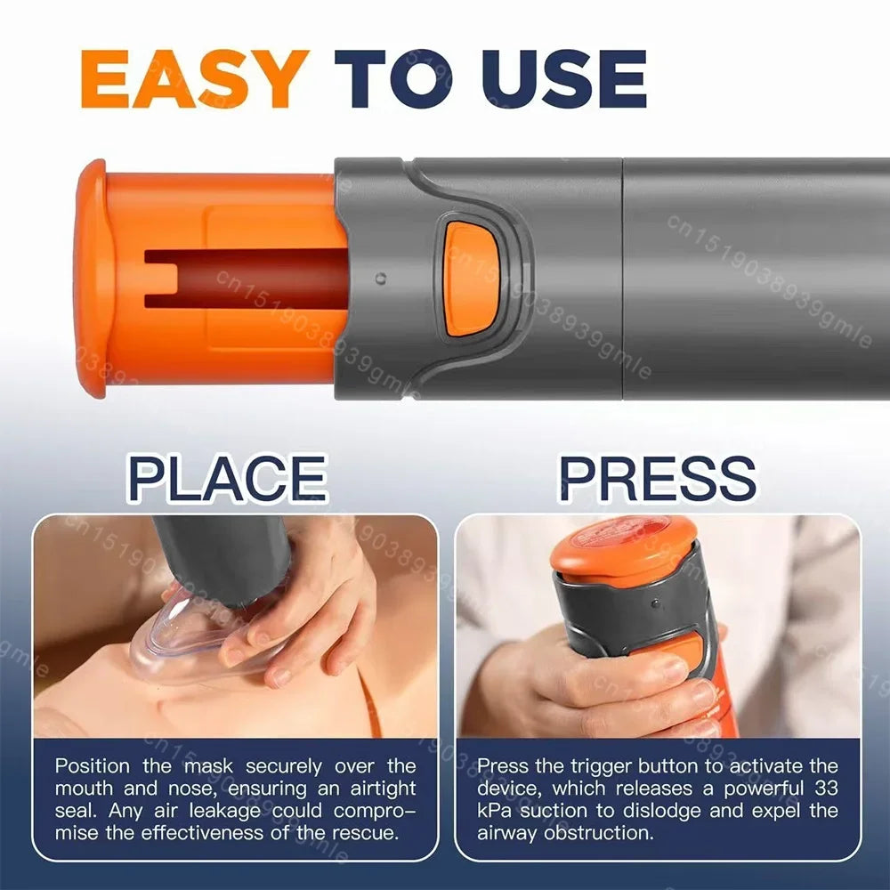Premium Emergency Anti-Choking Rescue Device – Portable Airway Clearance Kit