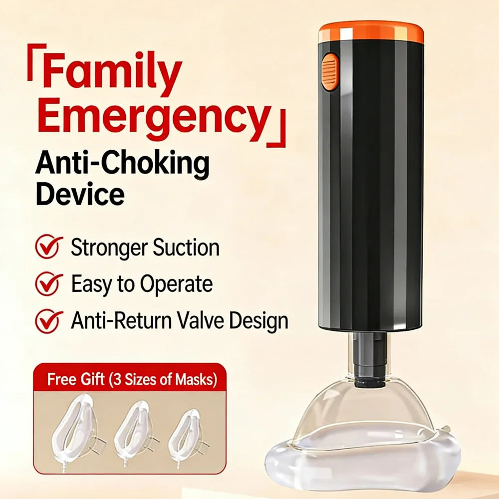 Premium Emergency Anti-Choking Rescue Device – Portable Airway Clearance Kit